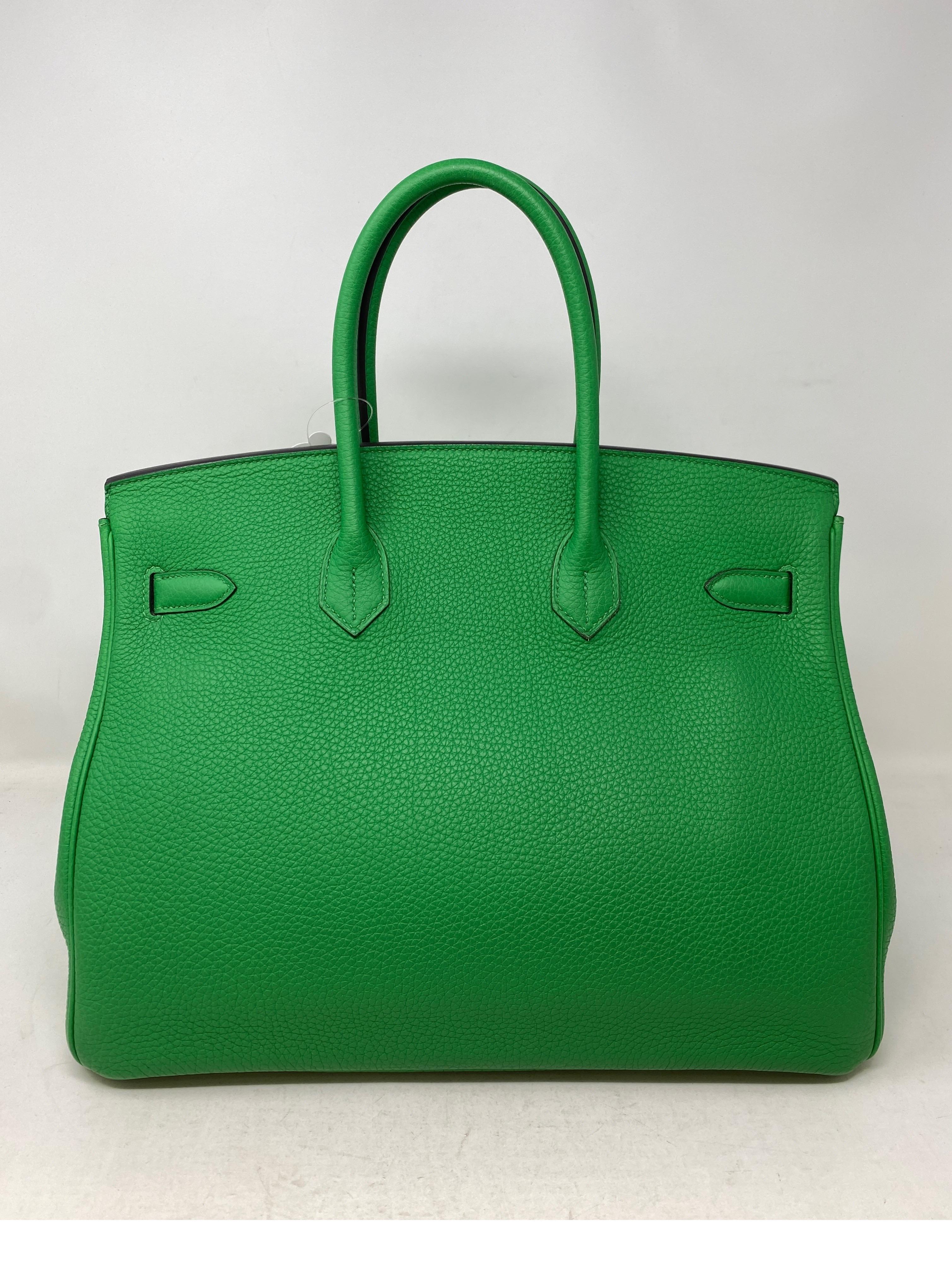 Hermes Bamboo Birkin 35 Bag 4