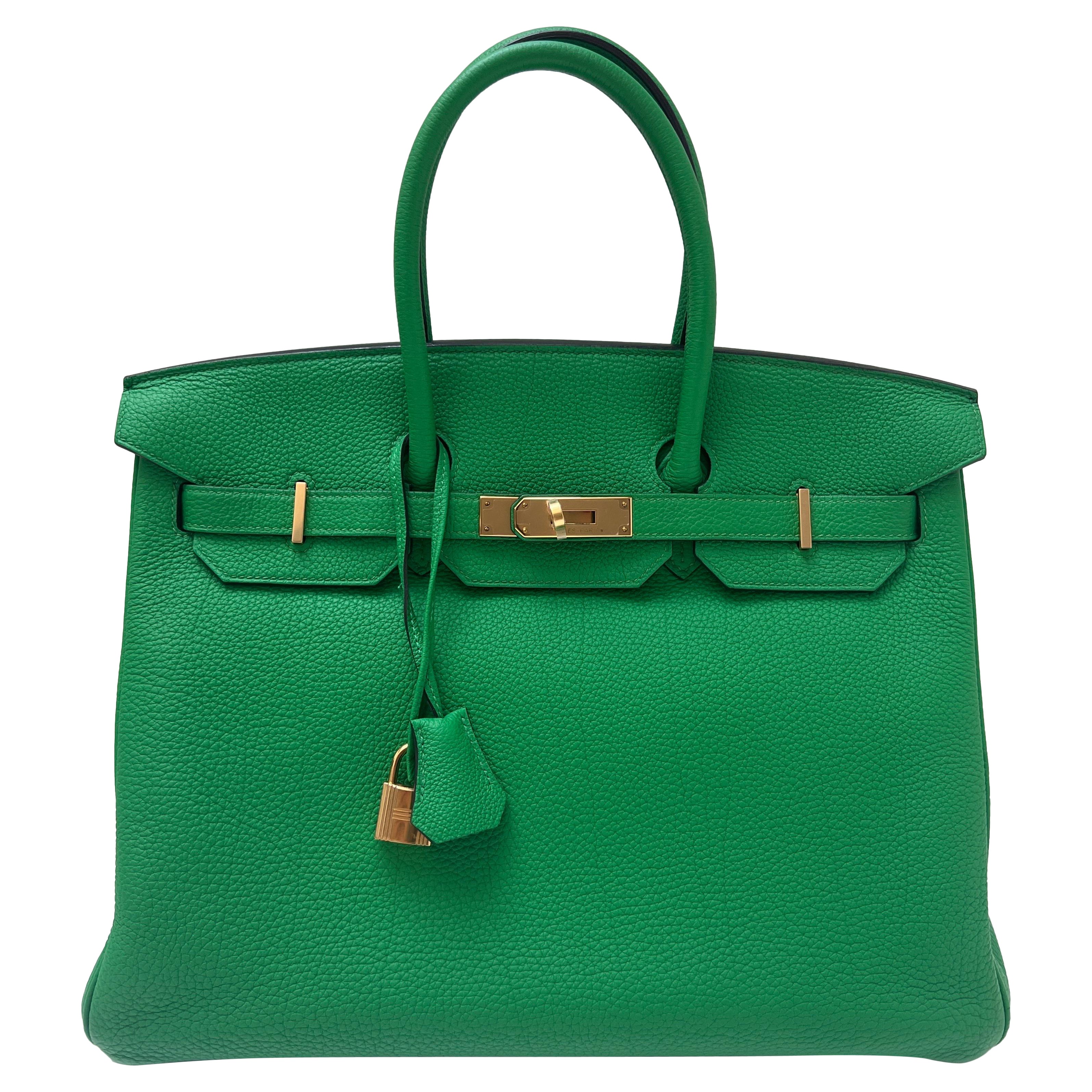 Bolso Hermes Birkin 35 de bambú en venta