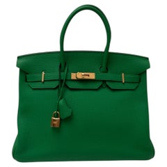 Hermès - Sac Birkin 35 en bambou
