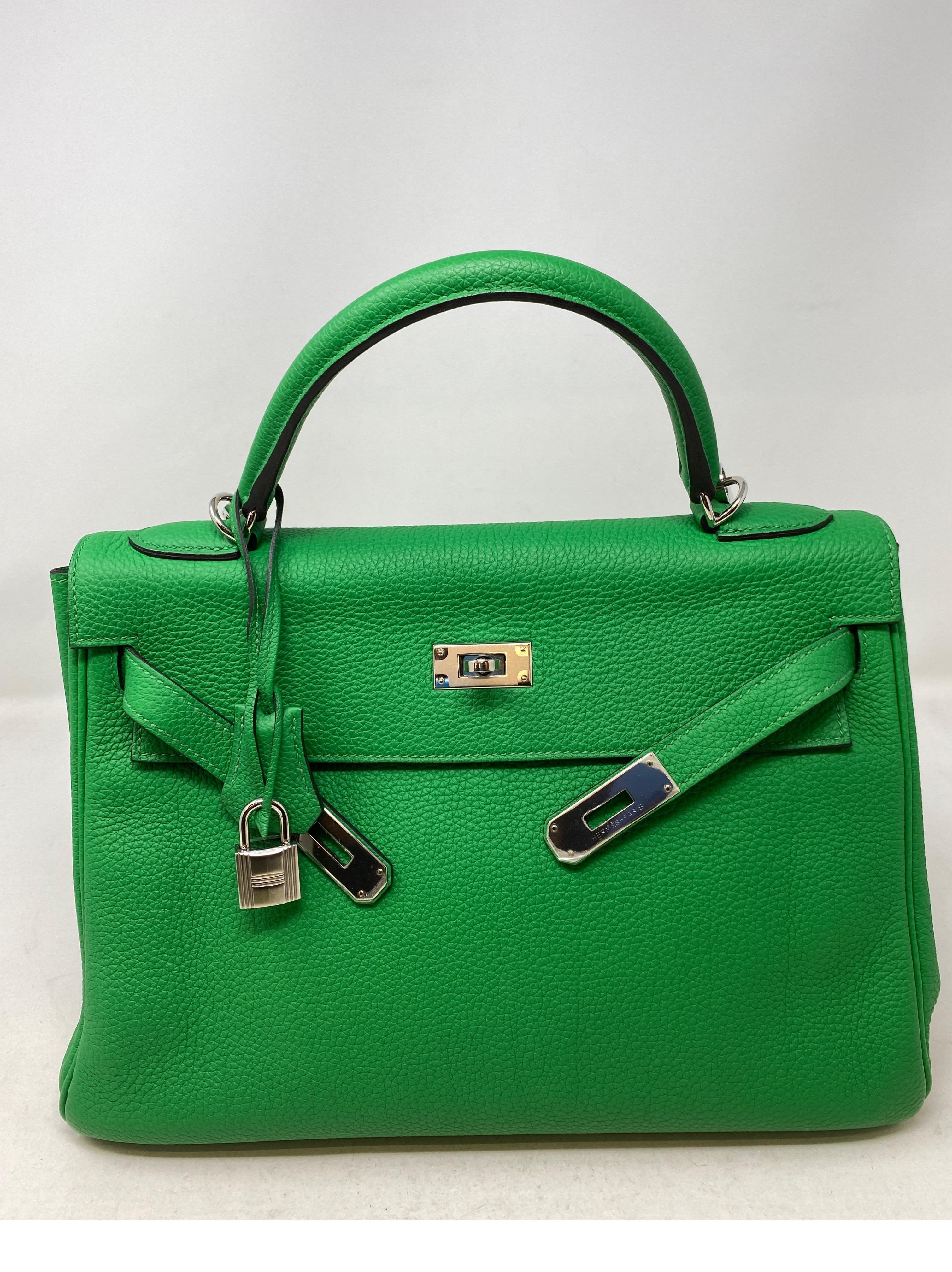 Hermes Bamboo Kelly 35 Bag 7