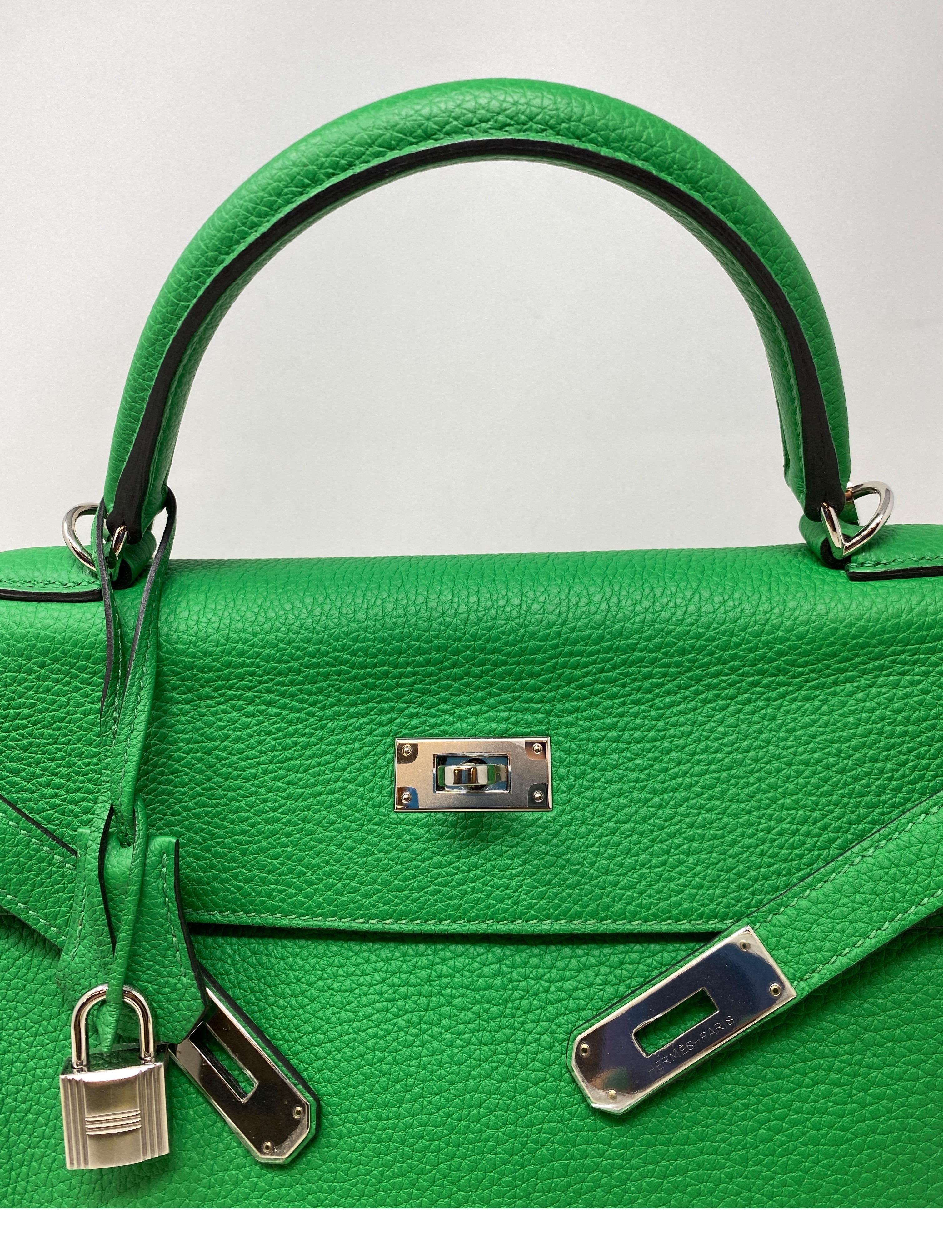 Hermes Bamboo Kelly 35 Bag 8