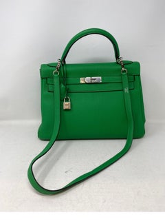 Hermes Bamboo Kelly 35 Bag