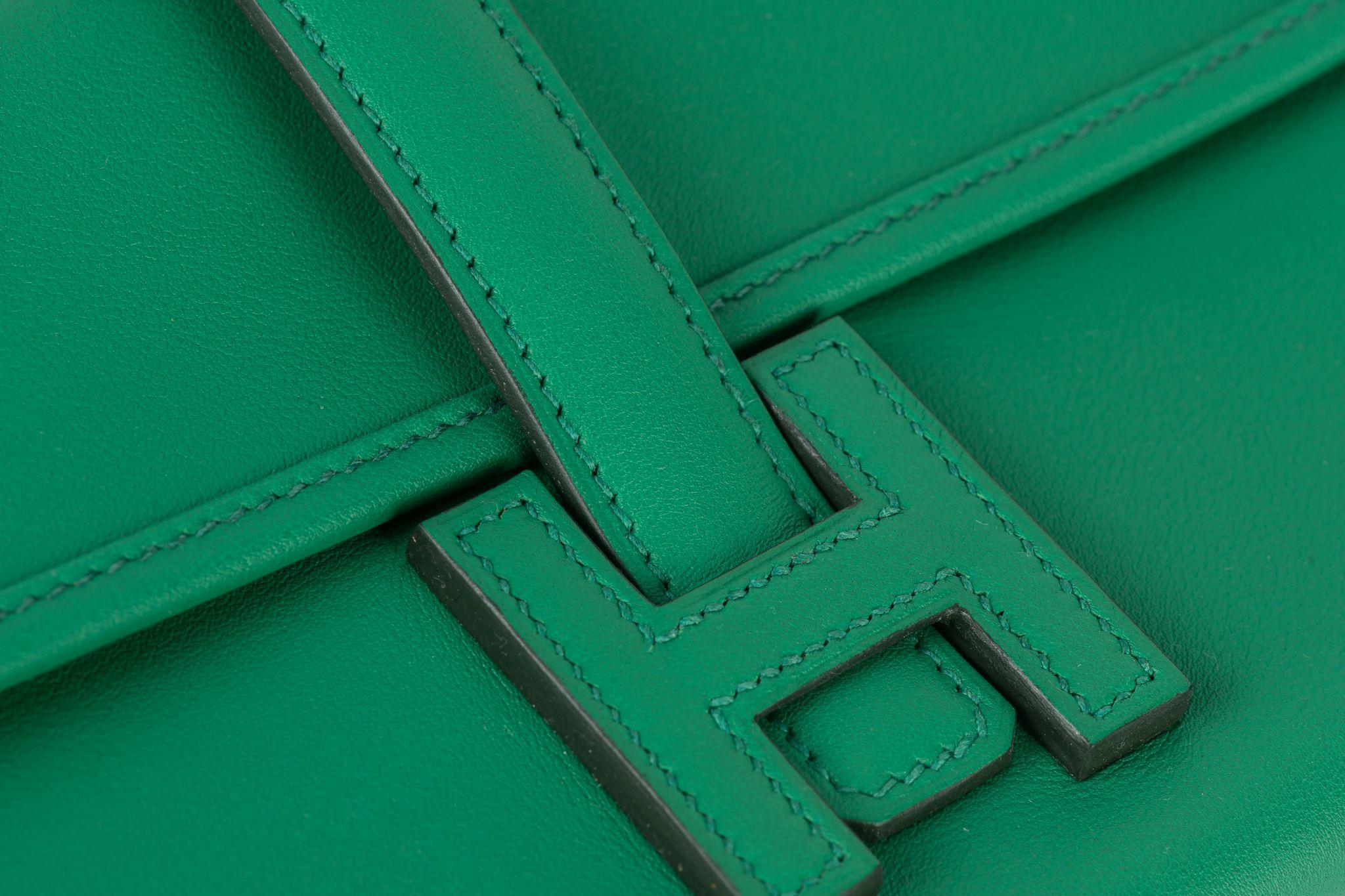 Hermès Bamboo Swift Jige Elan Clutch Damen im Angebot