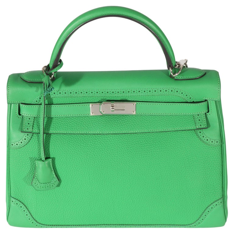 Hermès 2002 Pre-owned Kelly Doll Mini Bag - Green