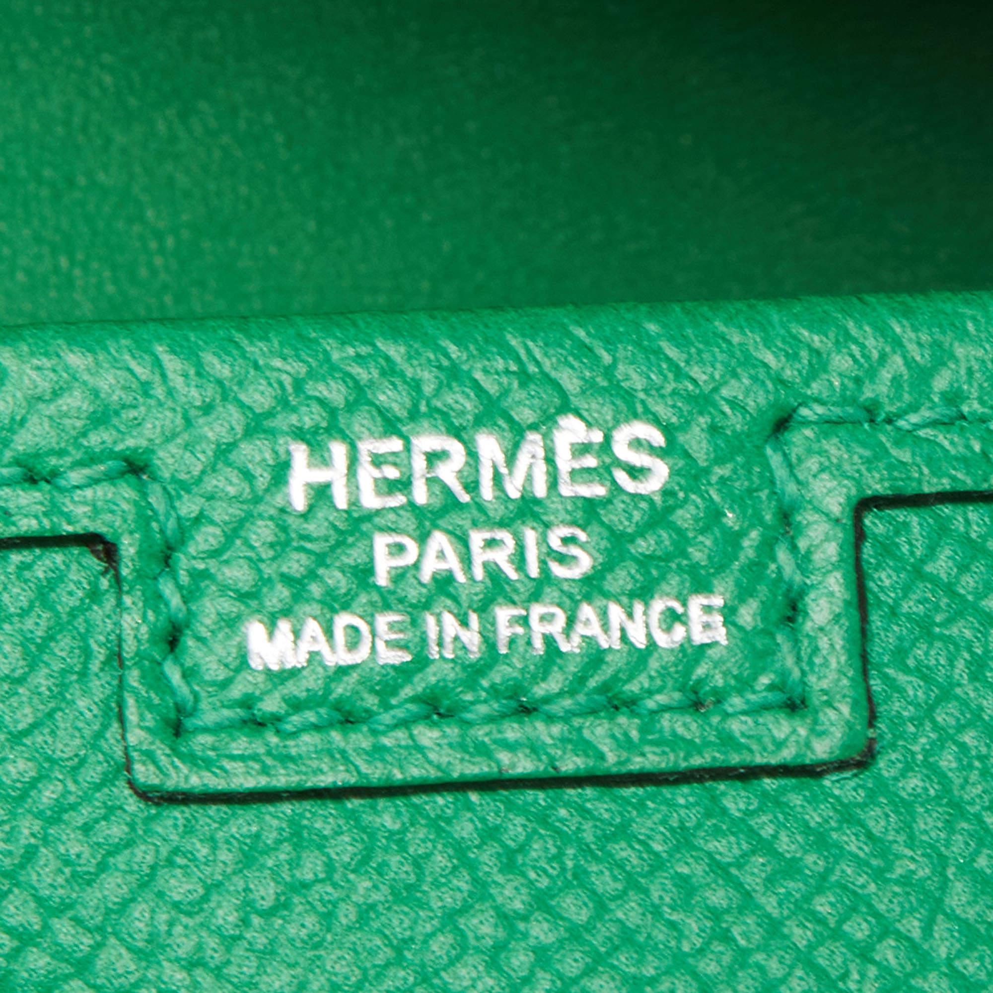 Hermes Bambou Epsom Leather Elan Jige 29 Clutch 4