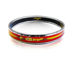 Hermes Bangle Printed Enamel