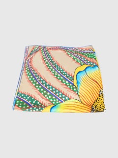 Hermés Baobab Cat Silk Scarf