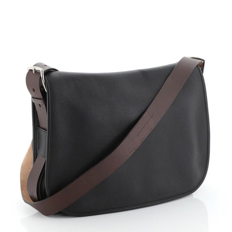 Hermes Barda Messenger Bag Veau Alamo and Vache Hunter 35 at 1stdibs