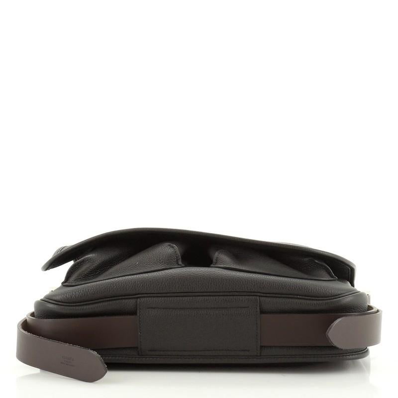 Hermes Barda Messenger Bag Veau Alamo And Vache Hunter 35 In Good Condition In NY, NY