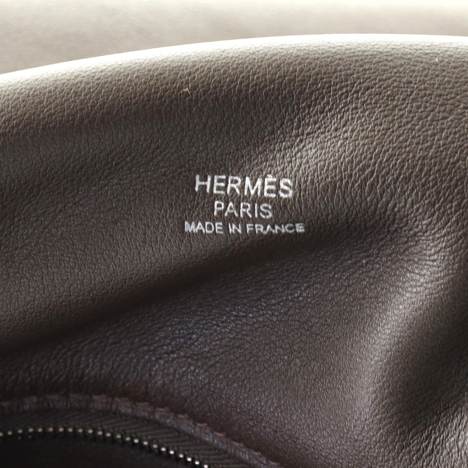 Hermes Barda Messenger Bag Veau Sikkim 30 In Good Condition In NY, NY
