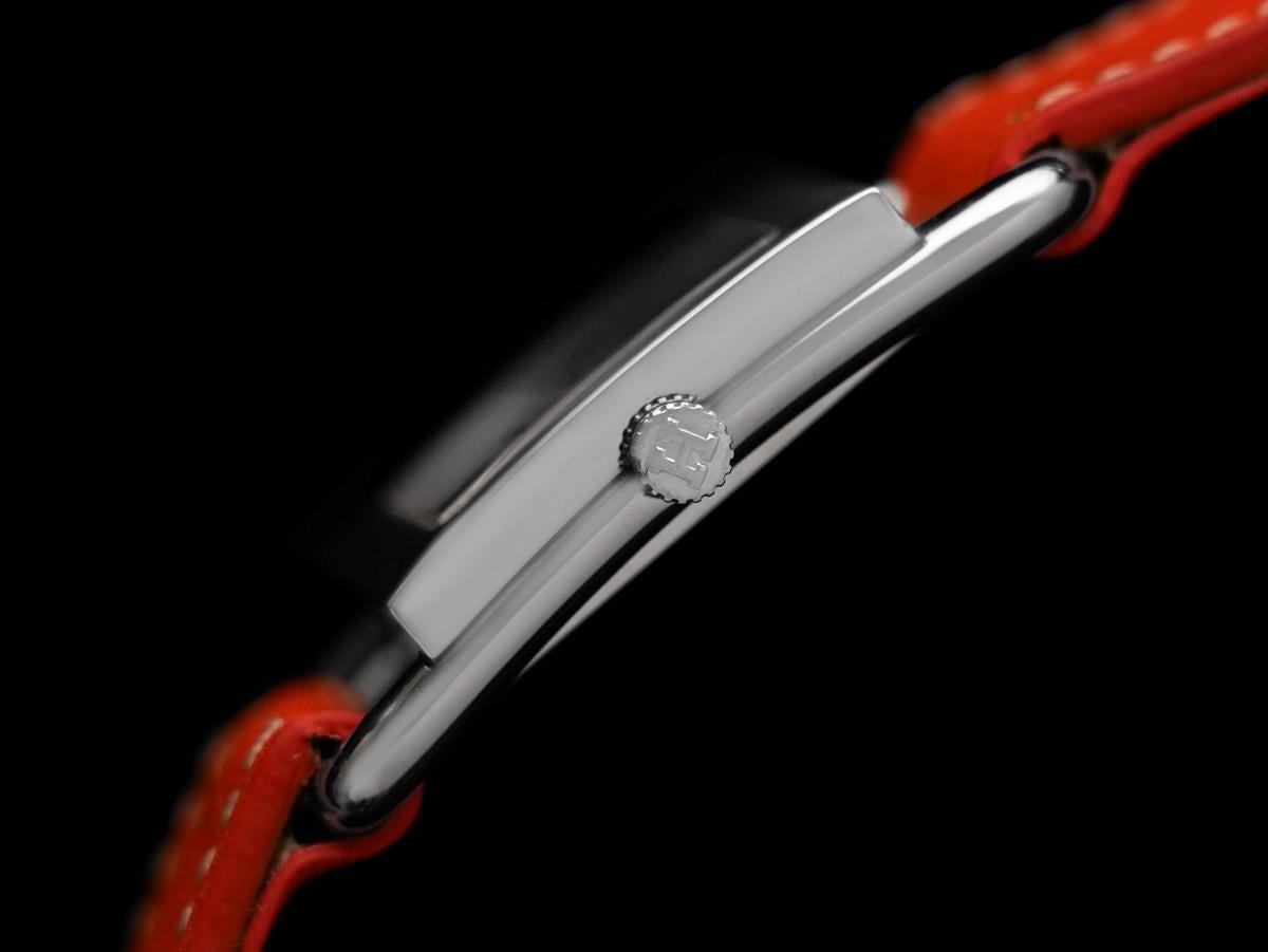 Women's Hermes Barenia Ladies Quartz Watch with Stirrup Case - Stainless Steel For Sale