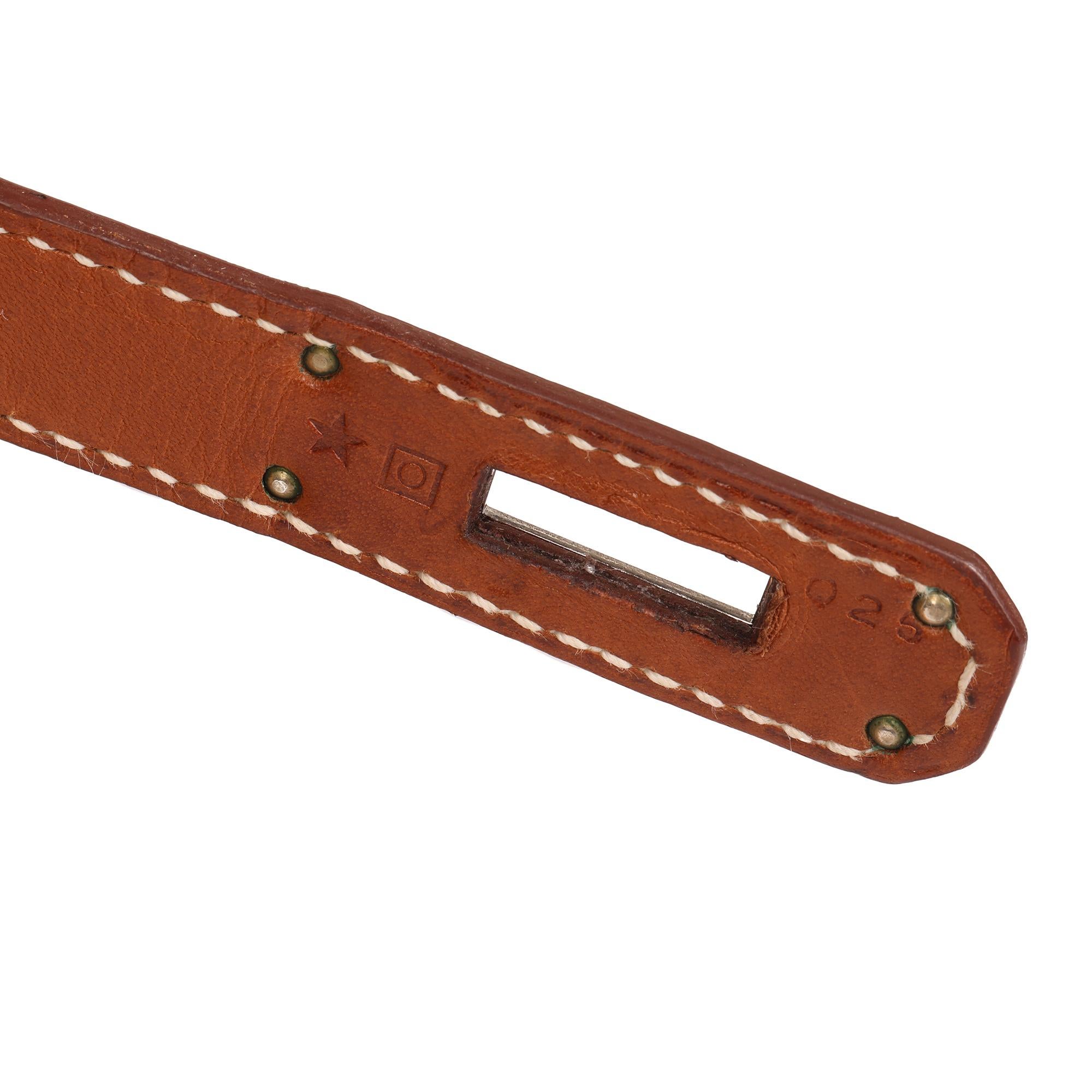 Hermès Barenia Leather & Wicker Kelly 35cm Picnic im Angebot 6