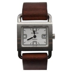 Hermes Barenia Watch in Stainless Steel