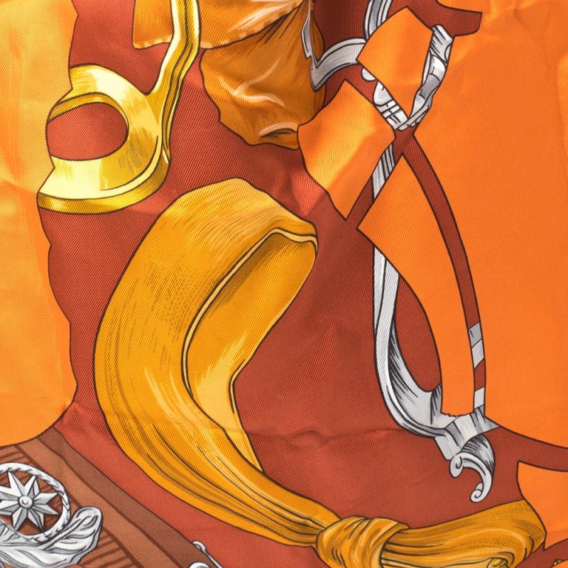 Hermes Baroque Equestrian Print Silky Pop Tote 3