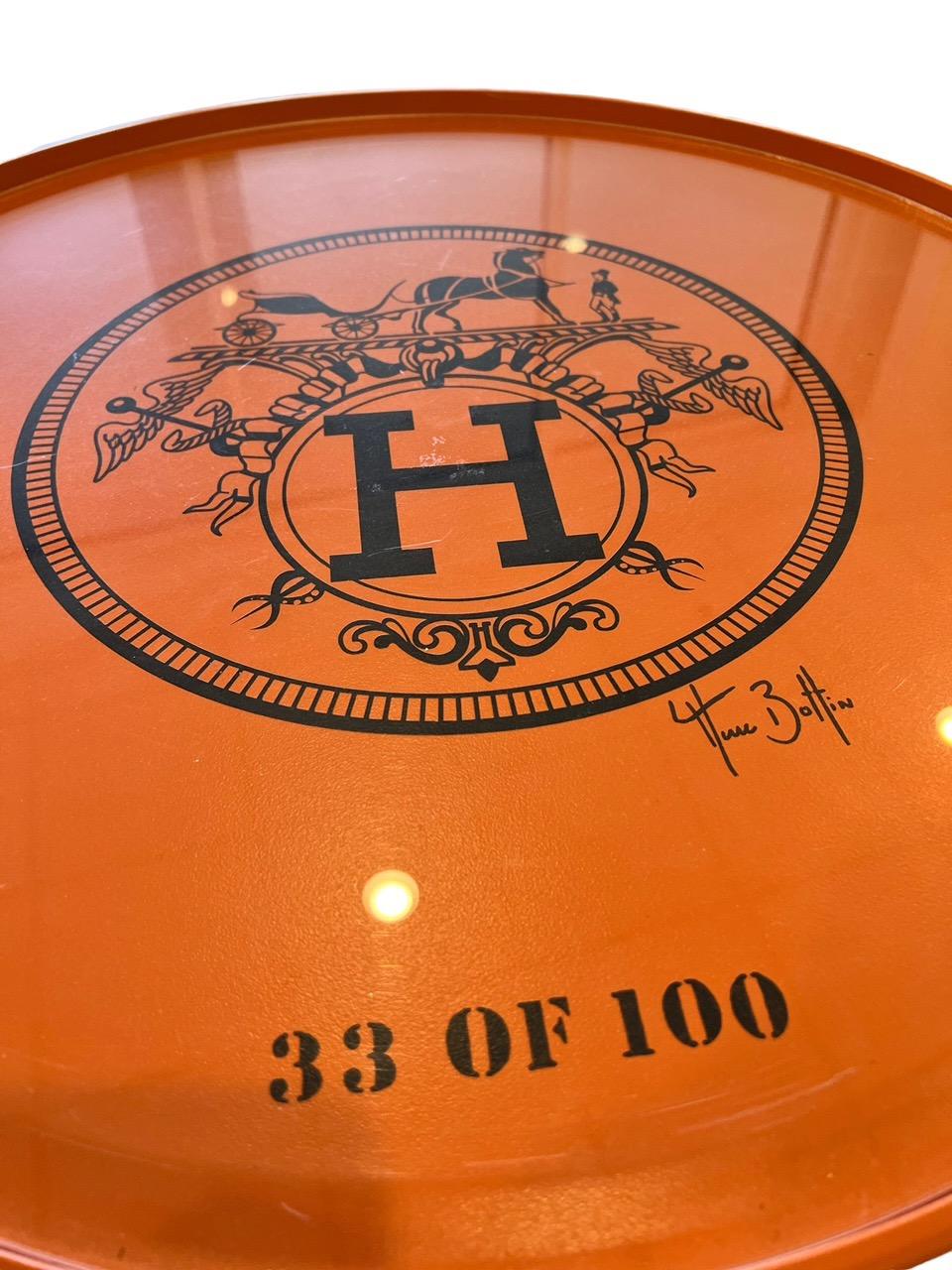 Contemporary Hermès Barrel '2019' by Marc Boffin For Sale