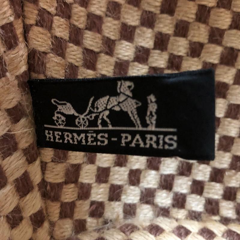 Hermes Basket Weave Tote Woven Jute Small 5