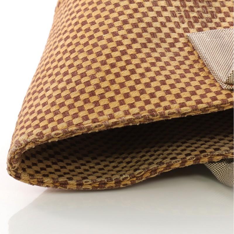 Hermes Basket Weave Tote Woven Jute Small 1