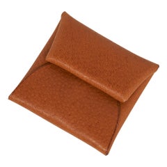 Hermes Bastia Change Purse Peau Porc Leather New w/ Box