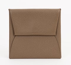 Hermés Bastia Etoupe Coin Purse