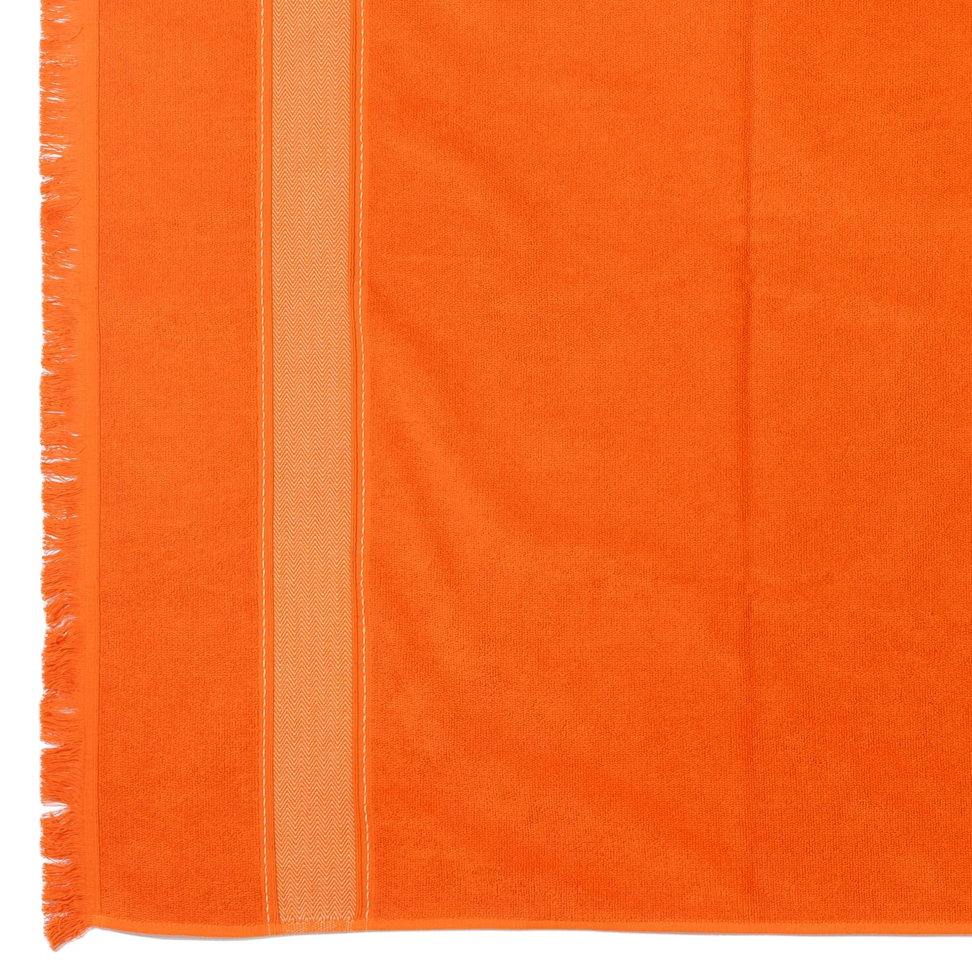 Hermes Bath Beach Towel - 100% gekämmte Baumwolle - Orange - 177x129cm - Neu im Angebot 12