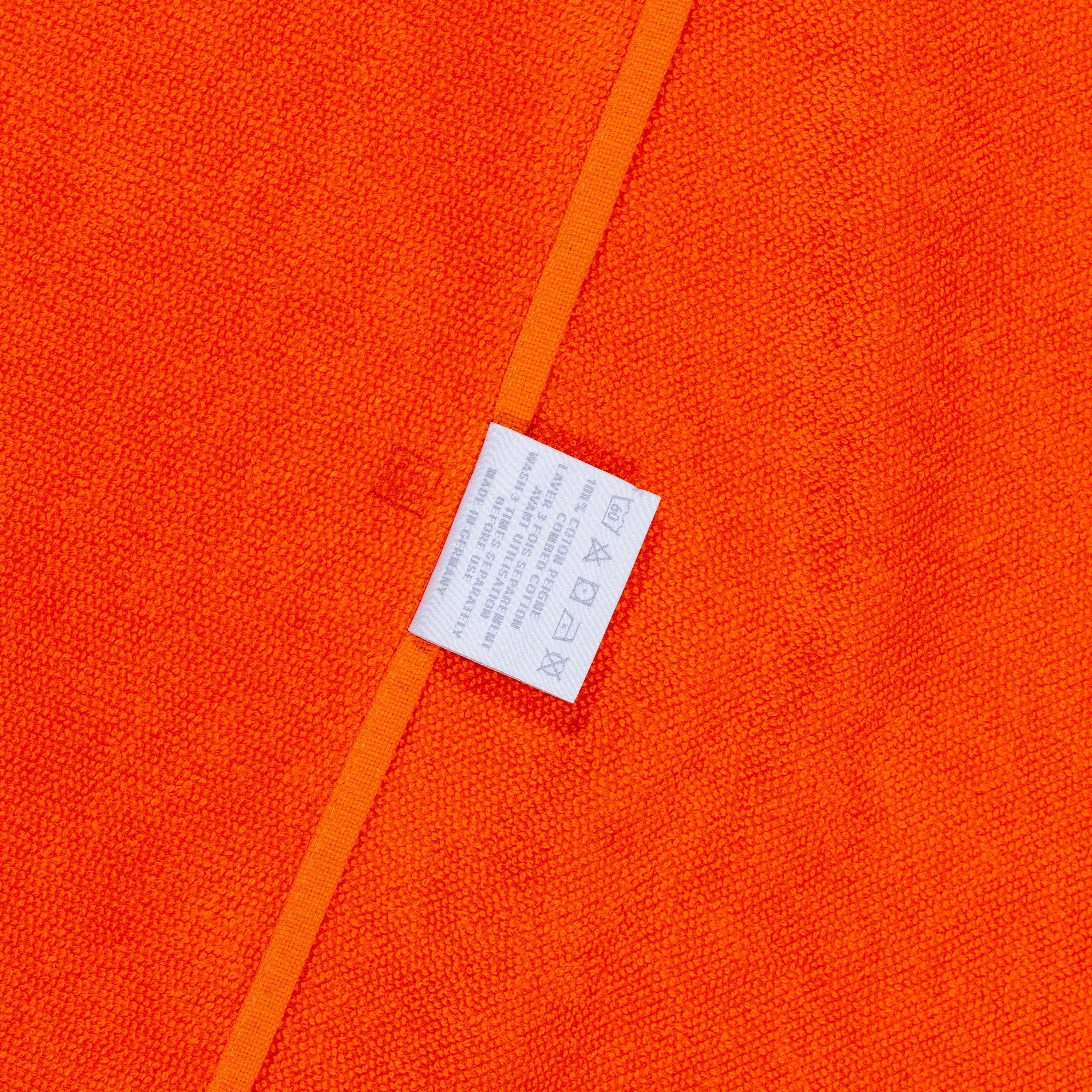 Hermes Bath Beach Towel - 100% gekämmte Baumwolle - Orange - 177x129cm - Neu im Angebot 15