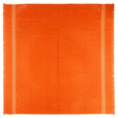 Hermes Bath Beach Towel - 100% Combed Cotton - Orange - 177x129cm - New