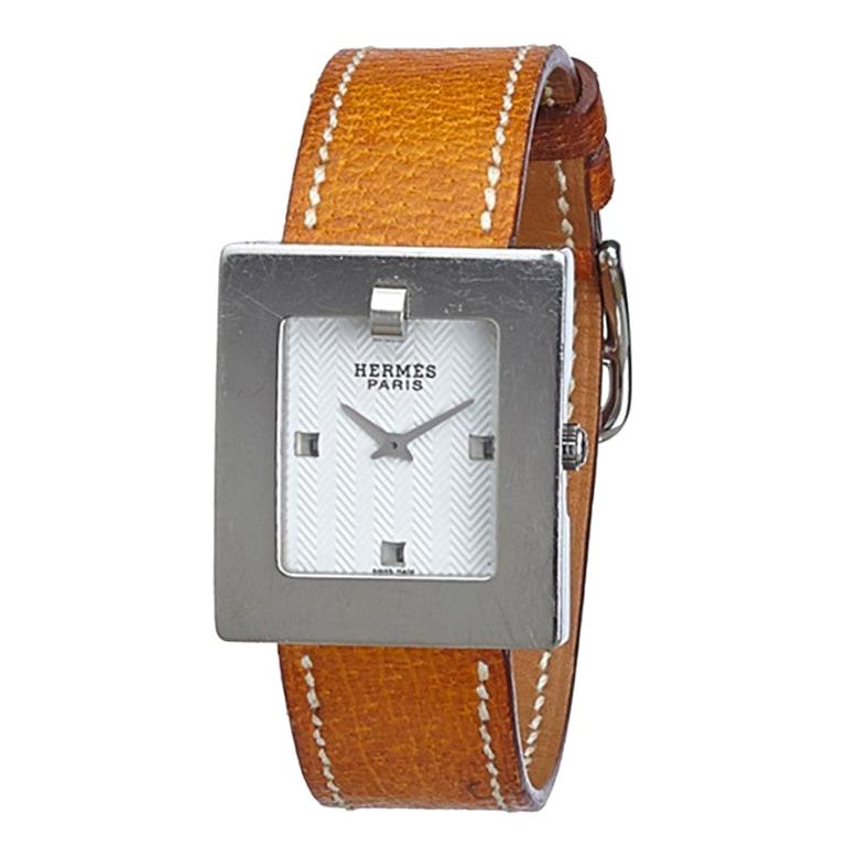 Hermes BE1.210 Leather Watch