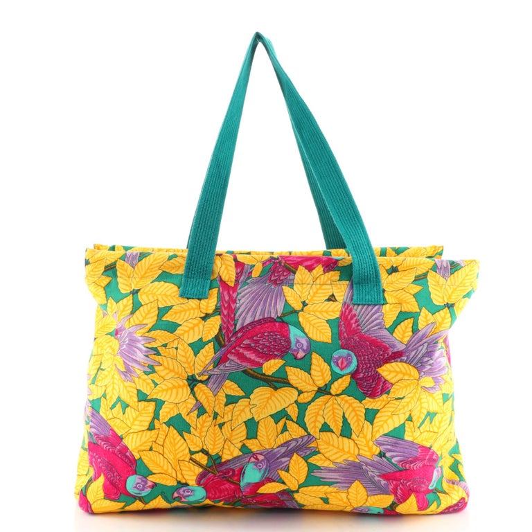 Small Terry Cloth Hermes Inspired beach tote