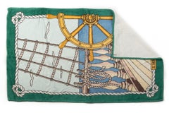 Serviette de plage Hermès avec motif de voilier