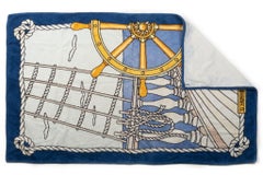 Serviette de plage Hermès en forme de voilier
