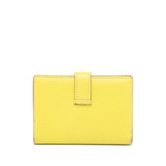 Hermès Bearn Card Holder Yellow