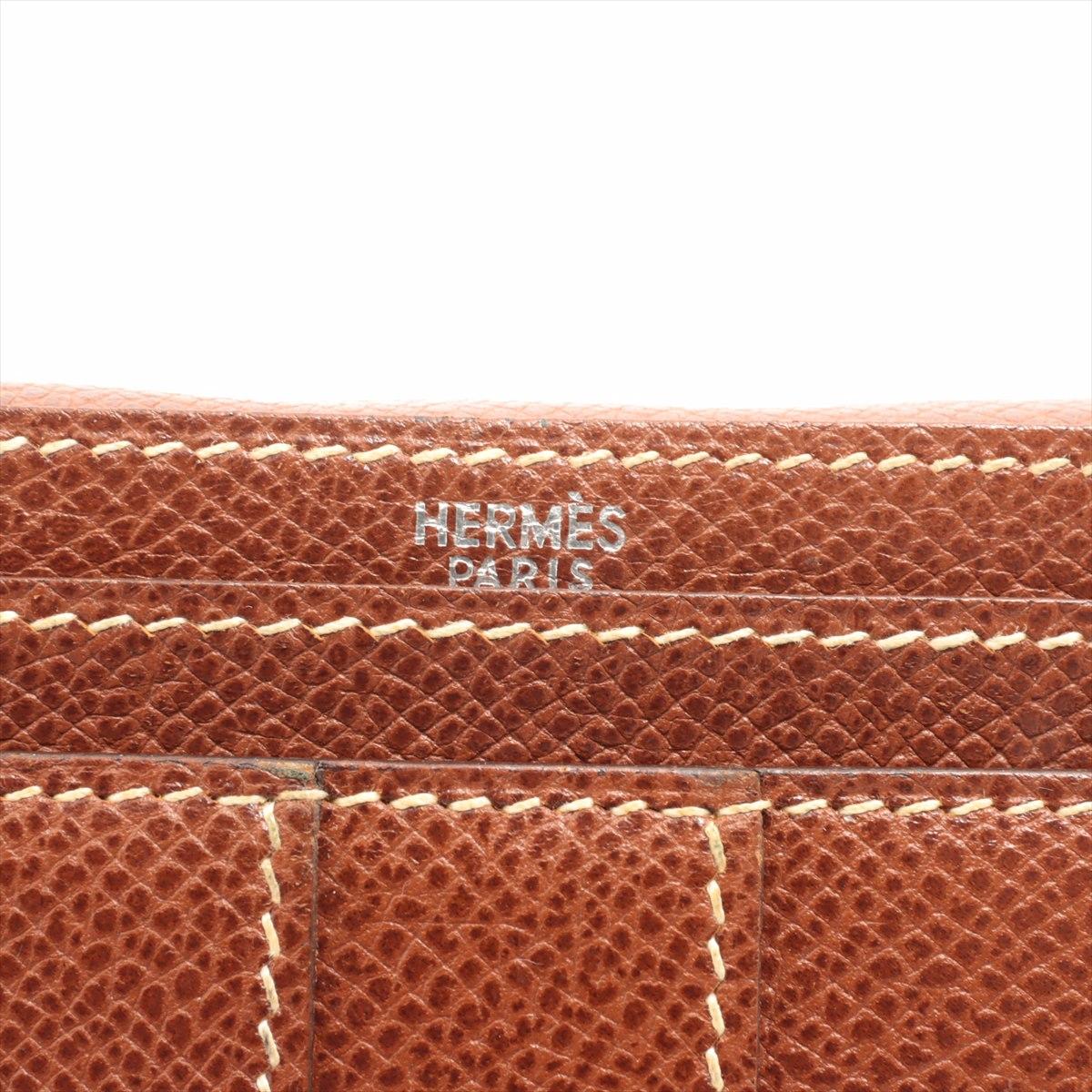Hermès Bearn Veau Epsom Wallet Brown 6