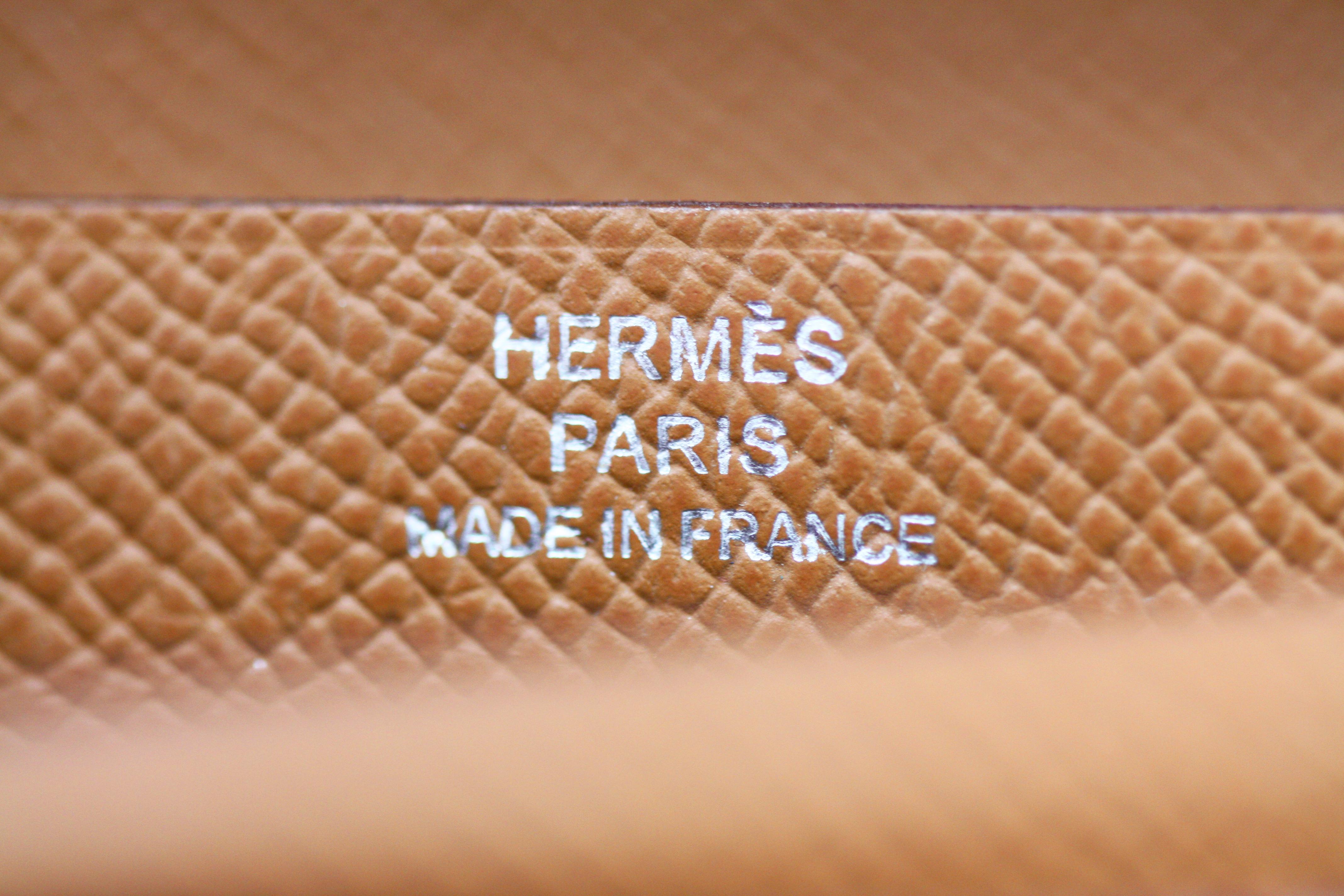 Hermès Bearn Wallet, Camel For Sale 1