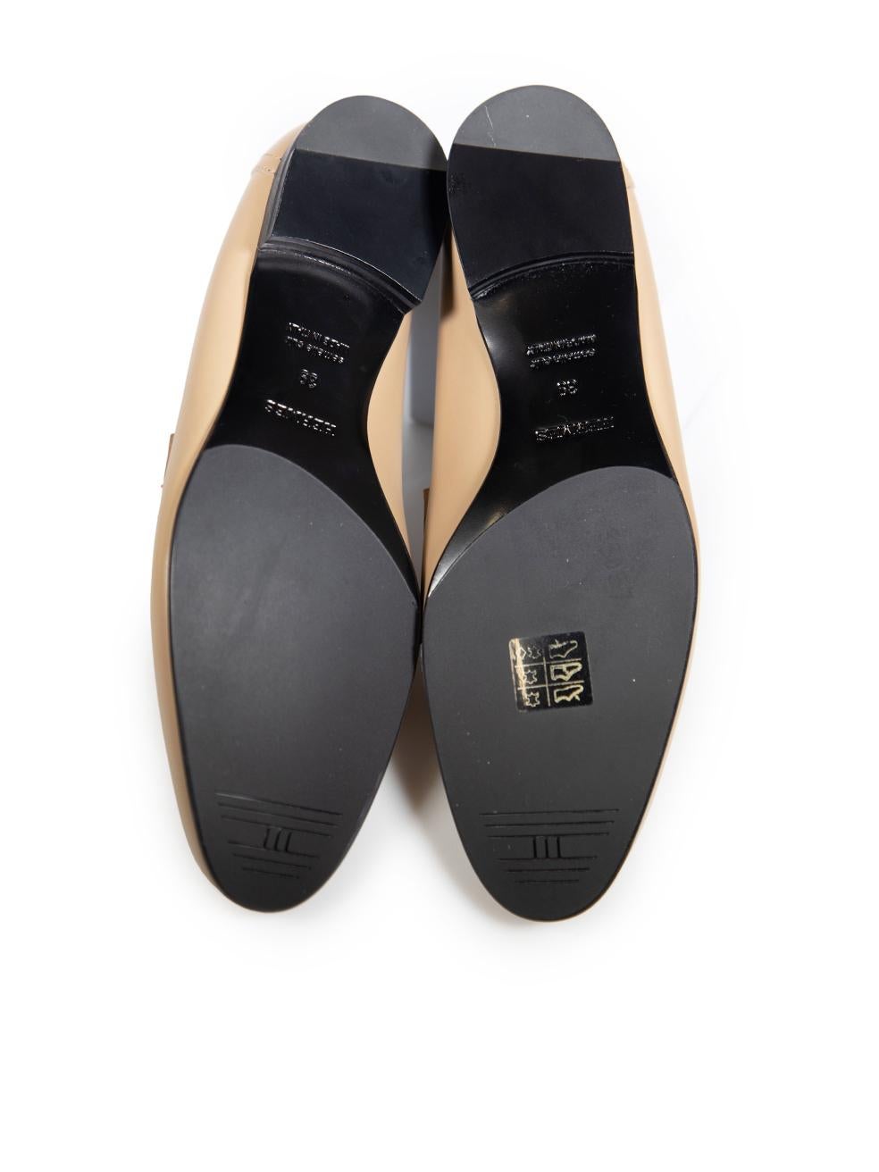 Hermès Mocassins Paris en cuir beige avec panneaux en lézard Taille IT 39 Neuf à London, GB
