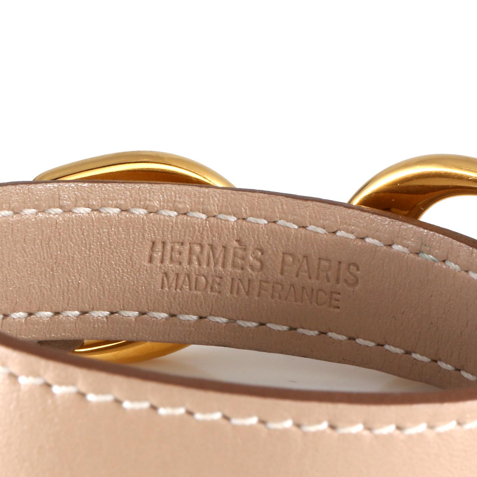 bracelet hermes beige