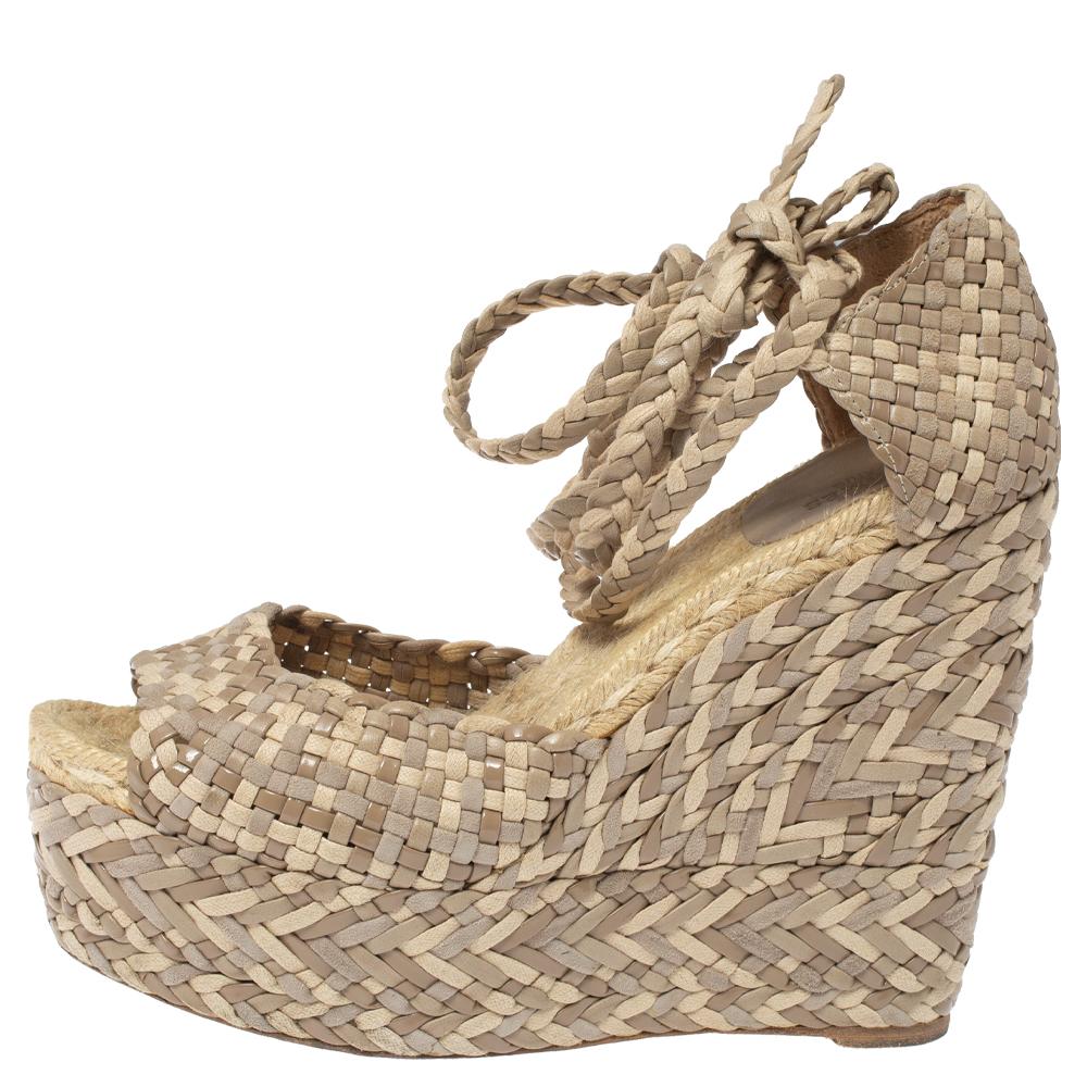 hermes cork wedge