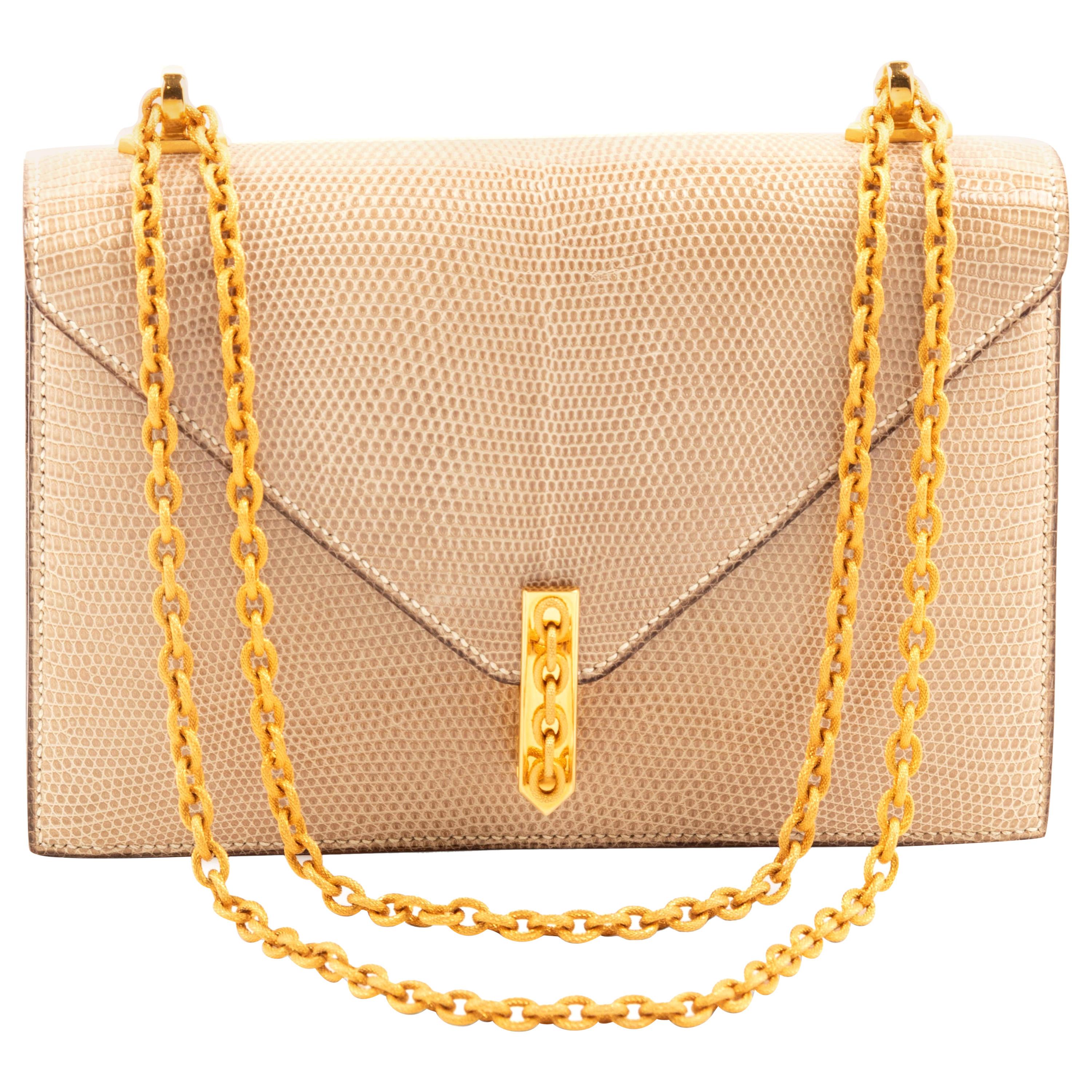 Hermès Beige Alcazar Top Handle Shoulder Bag, 1980.