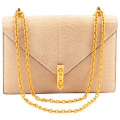 Hermès Beige Alcazar Top Handle Shoulder Bag, 1980.