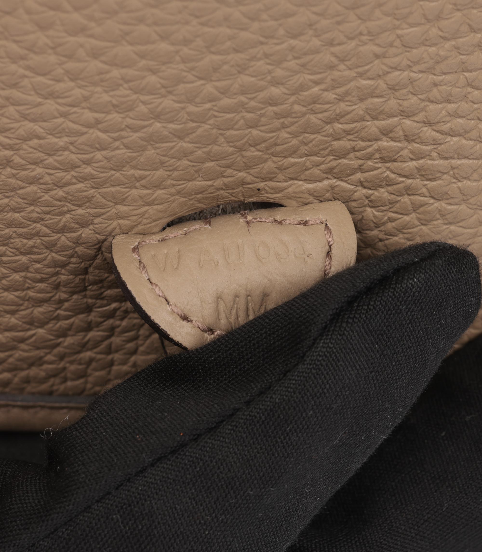 Hermès Beige Marfa Clemence Pelle di Lana Sangle Evelyne TPM in vendita 5