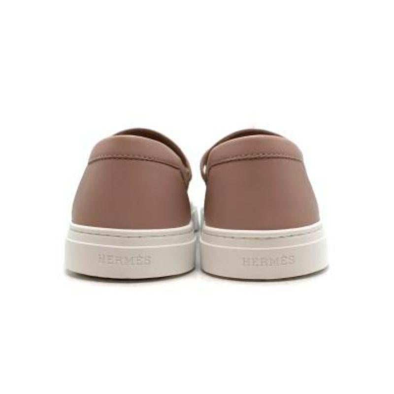 hermes game slip on sneaker