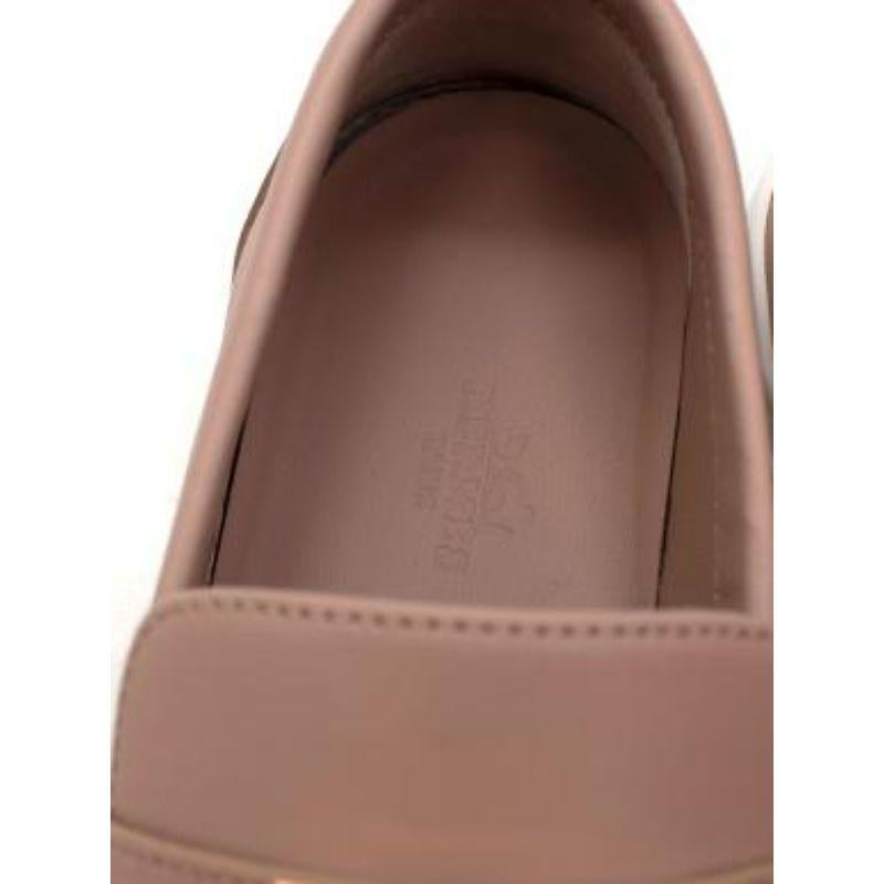 Hermes Beige Nude Game Slip-on Sneakers For Sale 2