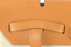 Hermès Beige Sac a Dos Herbag 2-in-1 53h429s