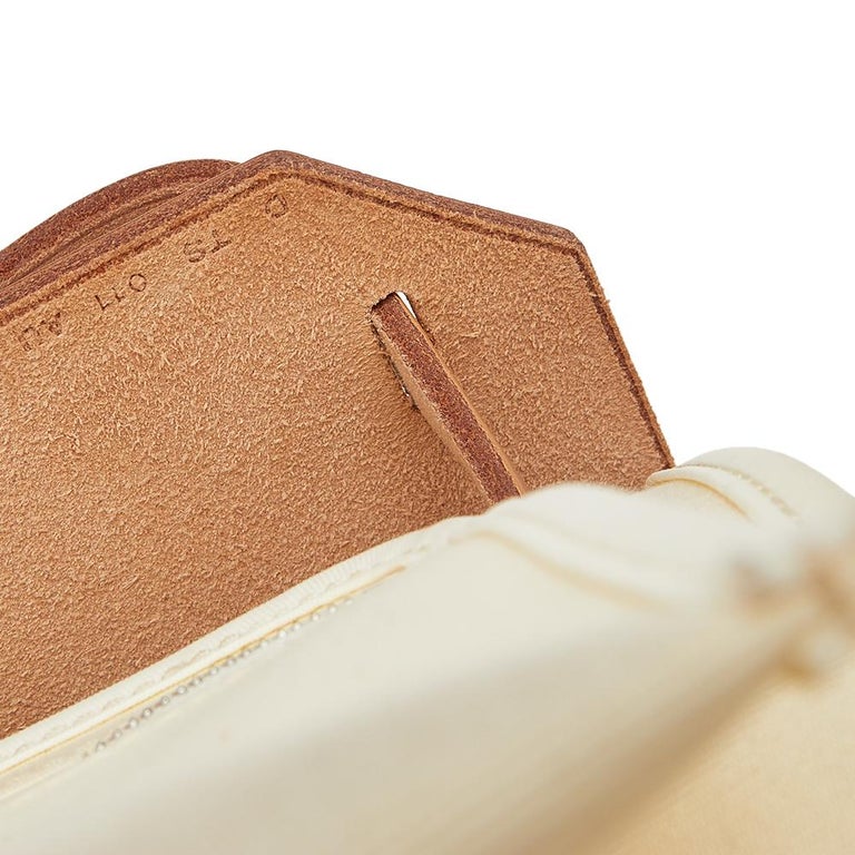 Herbag leather handbag Hermès Beige in Leather - 35128072