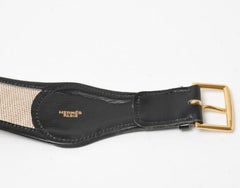 Hermès Beige Toile 226902 Belt