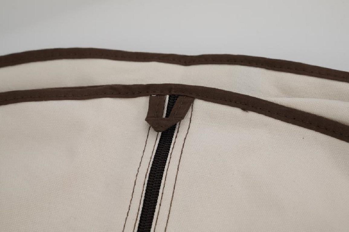 Hermès - Sac à vêtements en toile beige avec grande boîte 382her225 en vente 6