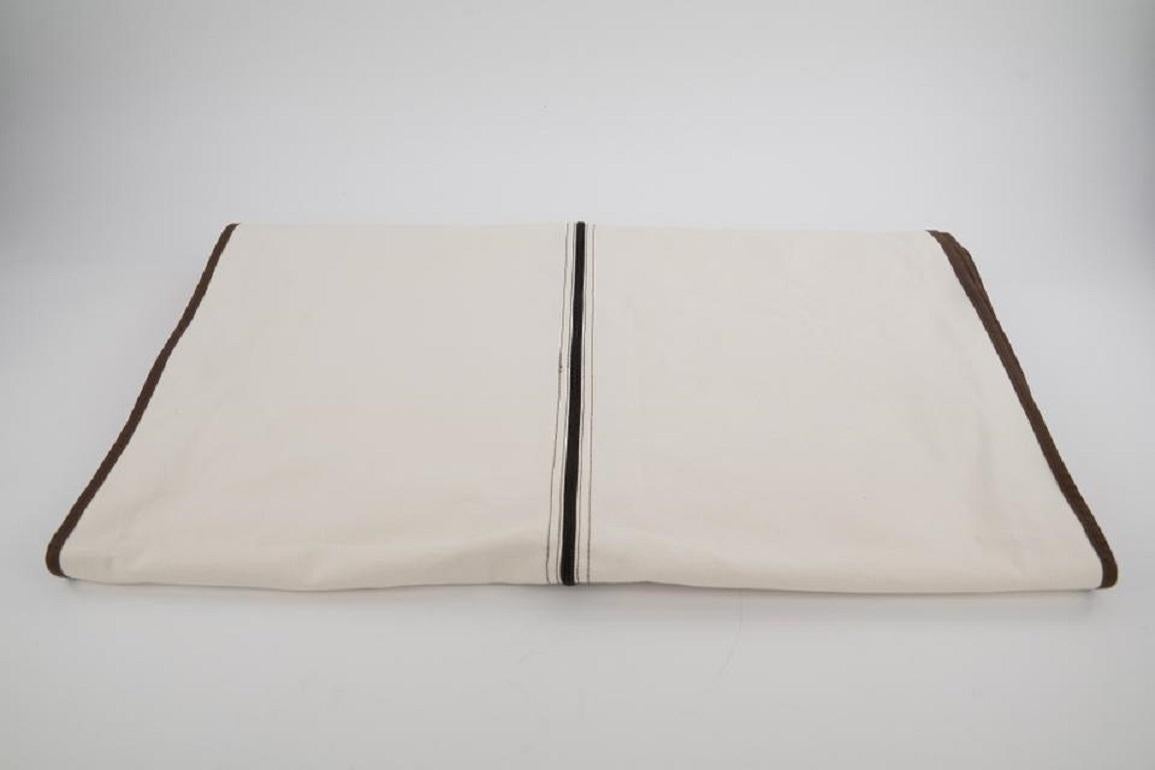Hermès Beige Toile Garment Bag with Large Box 382her225
