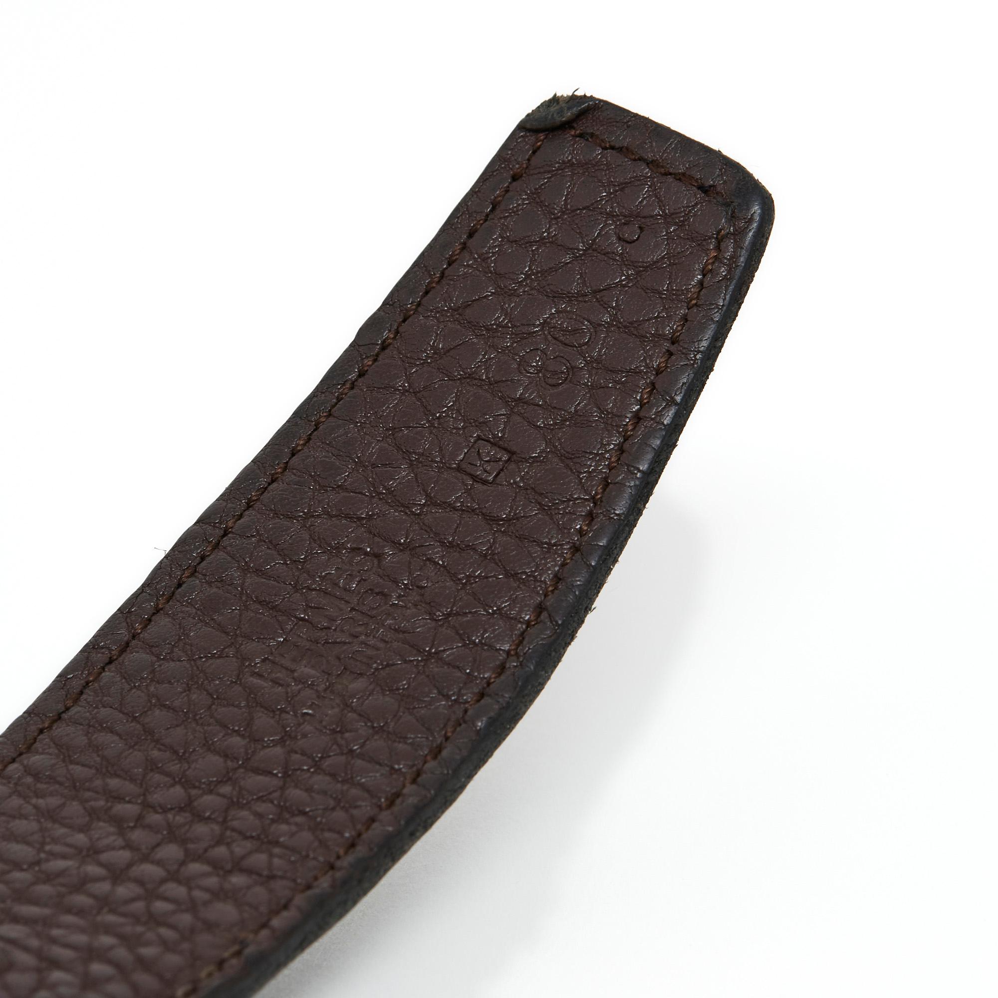 Hermes belt A Composer Touareg Buckle M In Excellent Condition For Sale In PARIS, FR