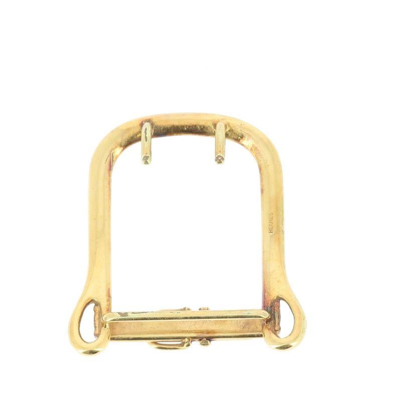 Hermes Belt Buckle

Gold tone metal hardware
Good condition, shows light signs of use and wear
Packaging: Opulence Vintage

Additional information:
Designer: Hermès
Dimensions: Height 5 cm / 2 