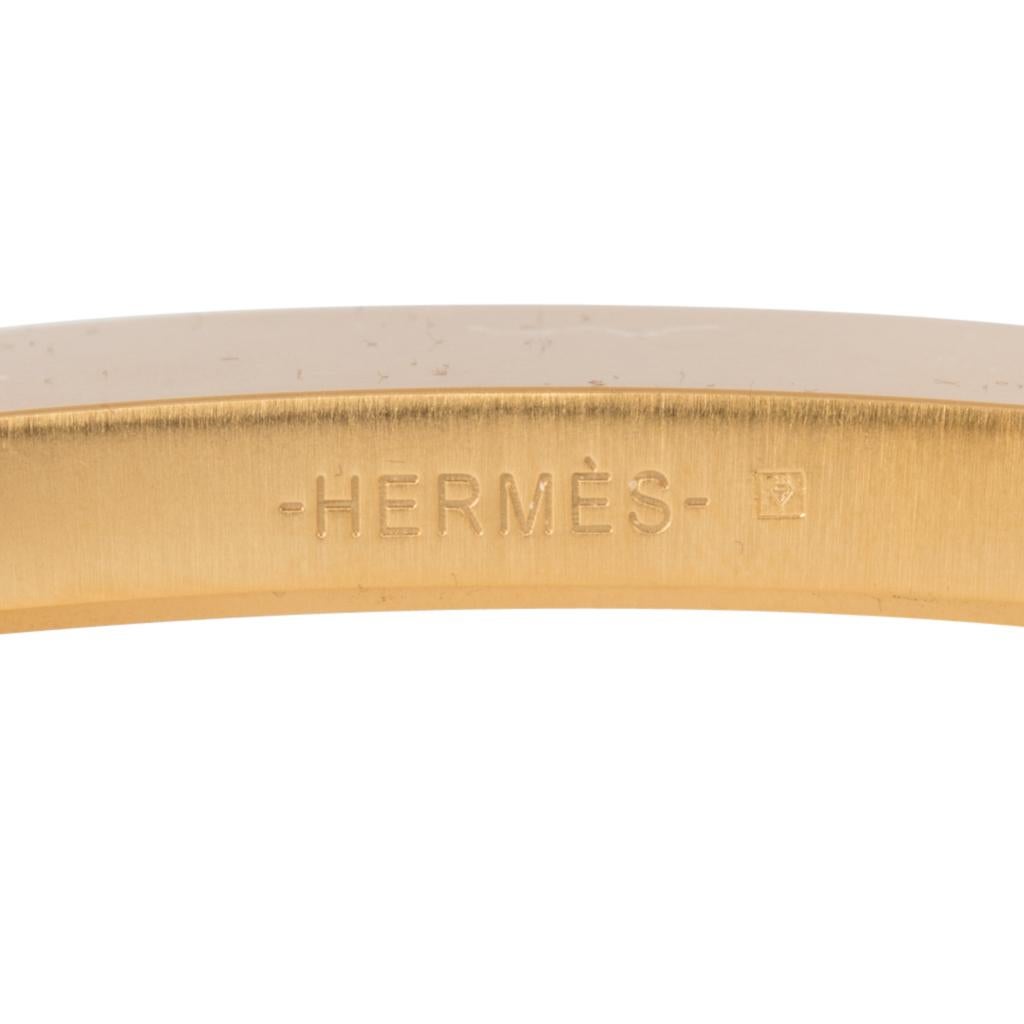 Hermes Belt Constance 42mm Kit Reversible Fauve / Black Chamonix Brushed Gold 85 In New Condition In Miami, FL