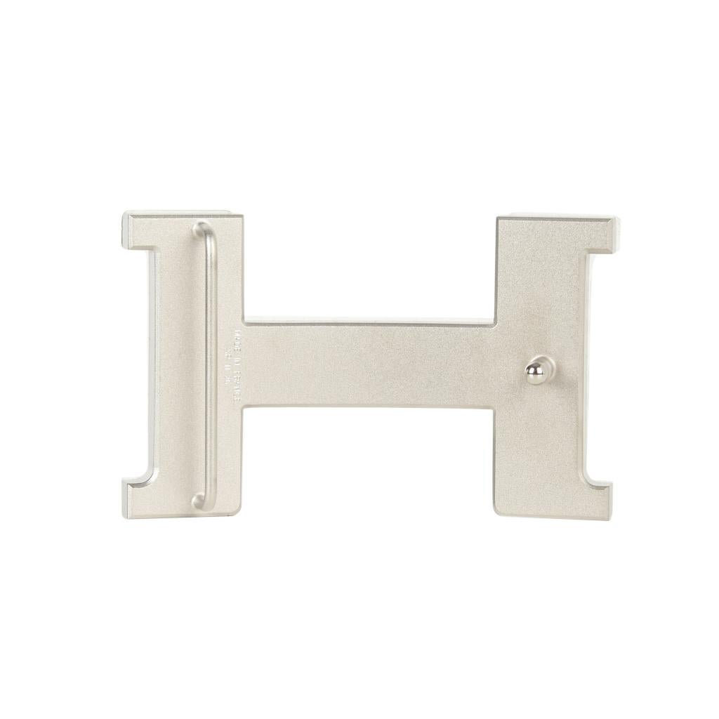 Brown Hermes Belt Constance 42mm Kit Reversible Gold / Black Brushed Palladium 90